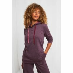 Joe Browns Purple Super Soft And Comfy Hoodie
