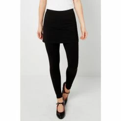 Joe Browns Black 2 In 1 Essential Skirted Leggings