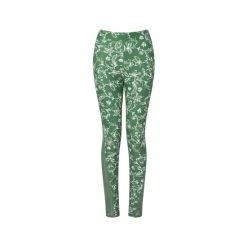 Joe Browns Green Comfy Floral Print Gym Leggings -Joe Browns shop unnamed file 4391