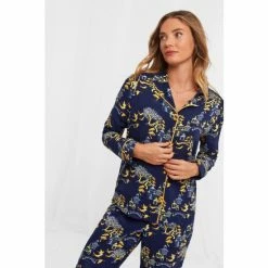 Joe Browns Blue Tantalizing Toile Boutique PJ Top