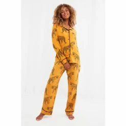 Joe Browns Yellow Captivating Tiger Boutique PJ Top -Joe Browns shop unnamed file 4419