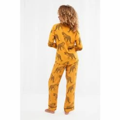 Joe Browns Yellow Captivating Tiger Boutique PJ Top -Joe Browns shop unnamed file 4420