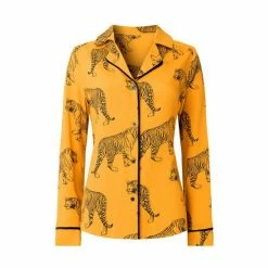 Joe Browns Yellow Captivating Tiger Boutique PJ Top -Joe Browns shop unnamed file 4422