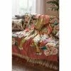 Joe Browns Multi Tantalizing Tiger Fringed Velvet Throw