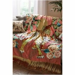 Joe Browns Multi Tantalizing Tiger Fringed Velvet Throw 9 Joe Browns Multi Tantalizing Tiger Fringed Velvet Throw -Joe Browns shop unnamed file 4473