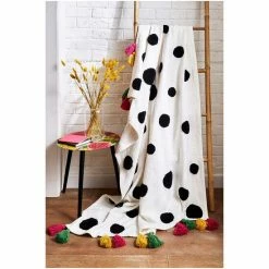 Joe Browns Multi Colourful Spot Tufted Cotton Throw 11 Joe Browns Multi Colourful Spot Tufted Cotton Throw -Joe Browns shop unnamed file 4479