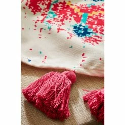 Joe Browns Multi Boho Outdoor Tassel Trim Throw -Joe Browns shop unnamed file 4487