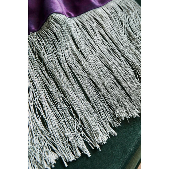 Joe Browns Black Bold Floral Boutique Velvet Throw 2 Joe Browns Black Bold Floral Boutique Velvet Throw - Image 2