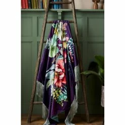 Joe Browns Black Bold Floral Boutique Velvet Throw 6 Joe Browns Black Bold Floral Boutique Velvet Throw -Joe Browns shop unnamed file 4492