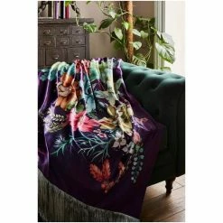 Joe Browns Black Bold Floral Boutique Velvet Throw 7 Joe Browns Black Bold Floral Boutique Velvet Throw -Joe Browns shop unnamed file 4493