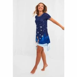 Joe Browns Blue Rocking Robin Nightie