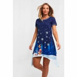 Joe Browns Blue Rocking Robin Nightie -Joe Browns shop unnamed file 4605