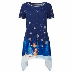 Joe Browns Blue Rocking Robin Nightie -Joe Browns shop unnamed file 4608