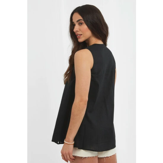 Joe Browns Black Favourite Summer Blouse 4 Joe Browns Black Favourite Summer Blouse - Image 4