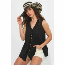 Joe Browns Black Favourite Summer Blouse 12 Joe Browns Black Favourite Summer Blouse -Joe Browns shop unnamed file 831