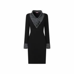 Joe Browns Black Super Cosy Jumper Style Dress -Joe Browns shop unnamed file 85