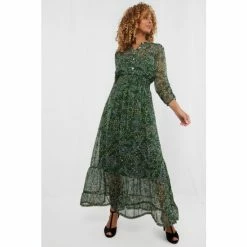 Joe Browns Green Under The Mistletoe Dress